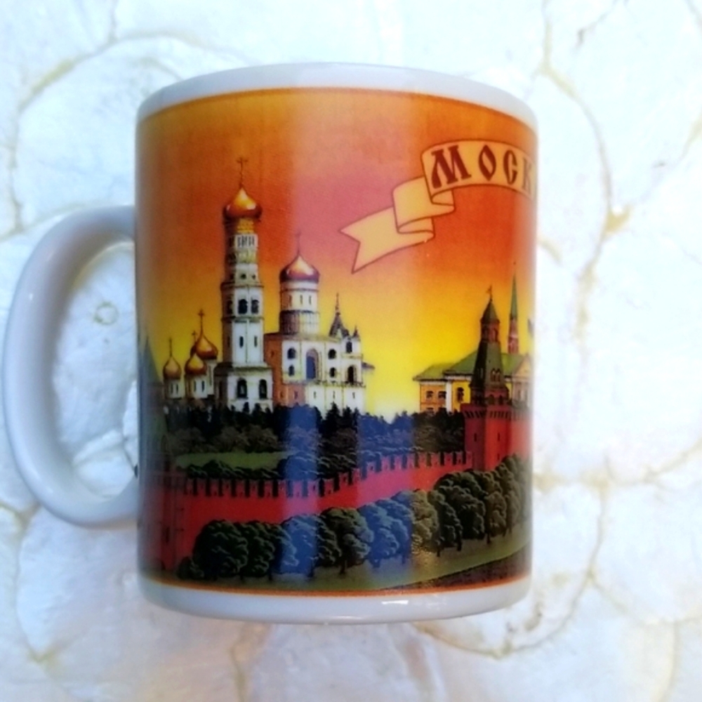 COPY Russia Moscow Mug New